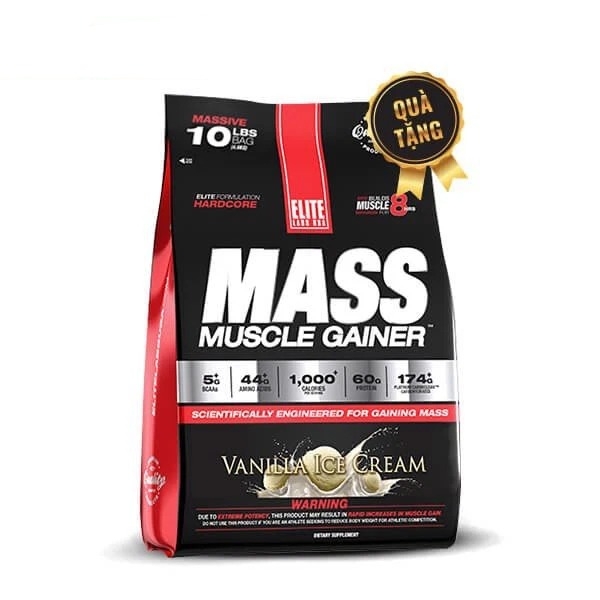Elite Labs USA マスマッスルゲイナー、10 ポンド (4.6 Kg)