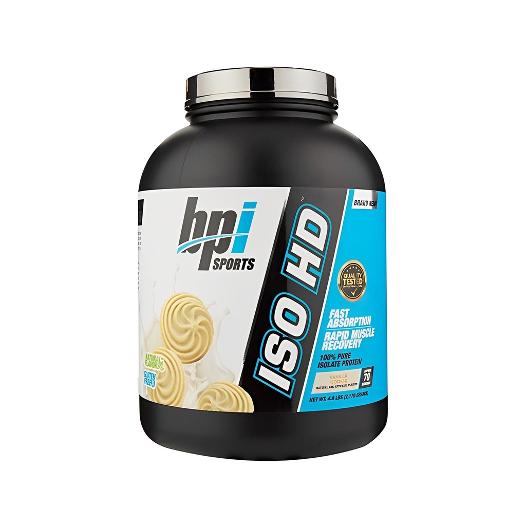 Bpi Iso Hd 100% ピュア アイソレート プロテイン、5 ポンド (69 食分)