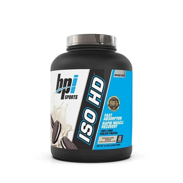 Bpi Iso Hd 100% ピュア アイソレート プロテイン、5 ポンド (69 食分)
