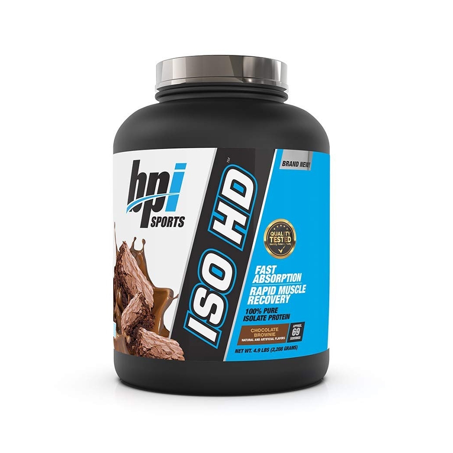 Bpi Iso Hd 100% ピュア アイソレート プロテイン、5 ポンド (69 食分)