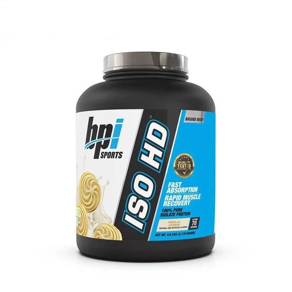 Bpi Iso Hd 100% ピュア アイソレート プロテイン、5 ポンド (69 食分)
