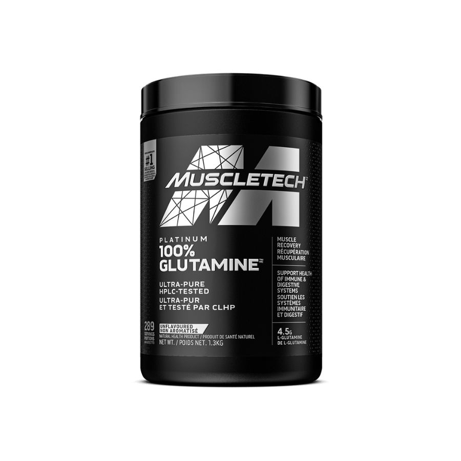マッスルテック プラチナム 100% グルタミン 300g 無香料