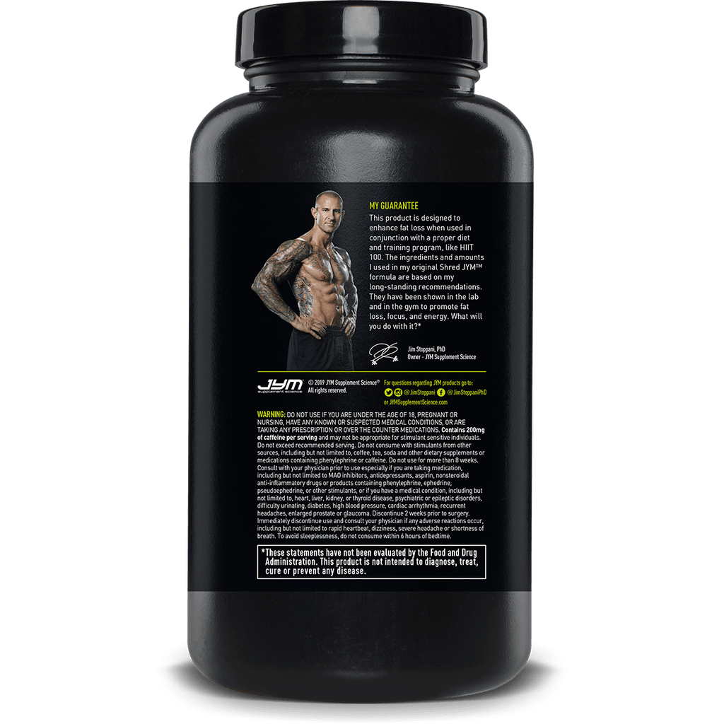 Jym Supplement Science Shred Jym - ファットバーナー、240 V カプセル
