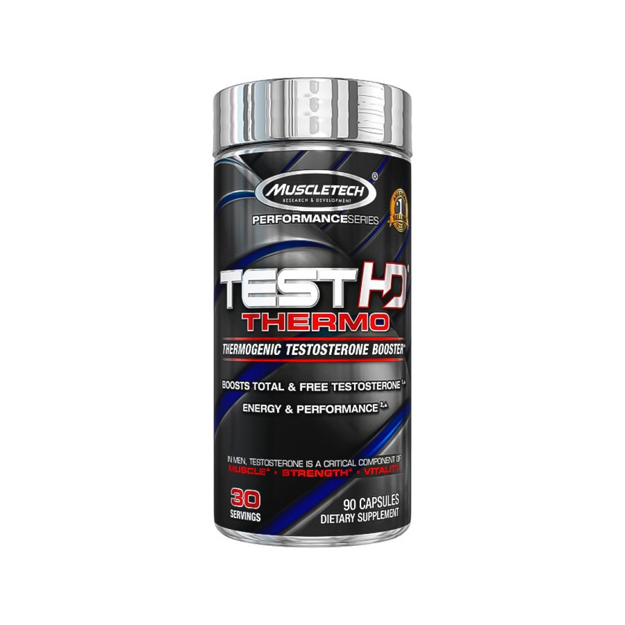 Muscletech Test Hd Thermo | Thermo テストステロン ブースター、90 カプレット