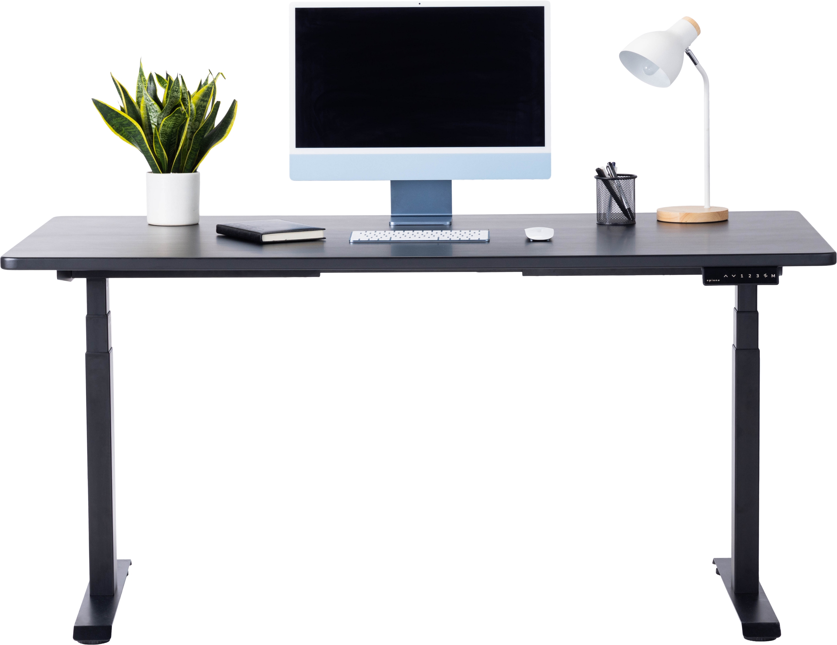 Epione Smartdesk Desk (テーブルフレーム + テーブルトップ + 配線トレイ) - 横 1.6 * 0.8 M