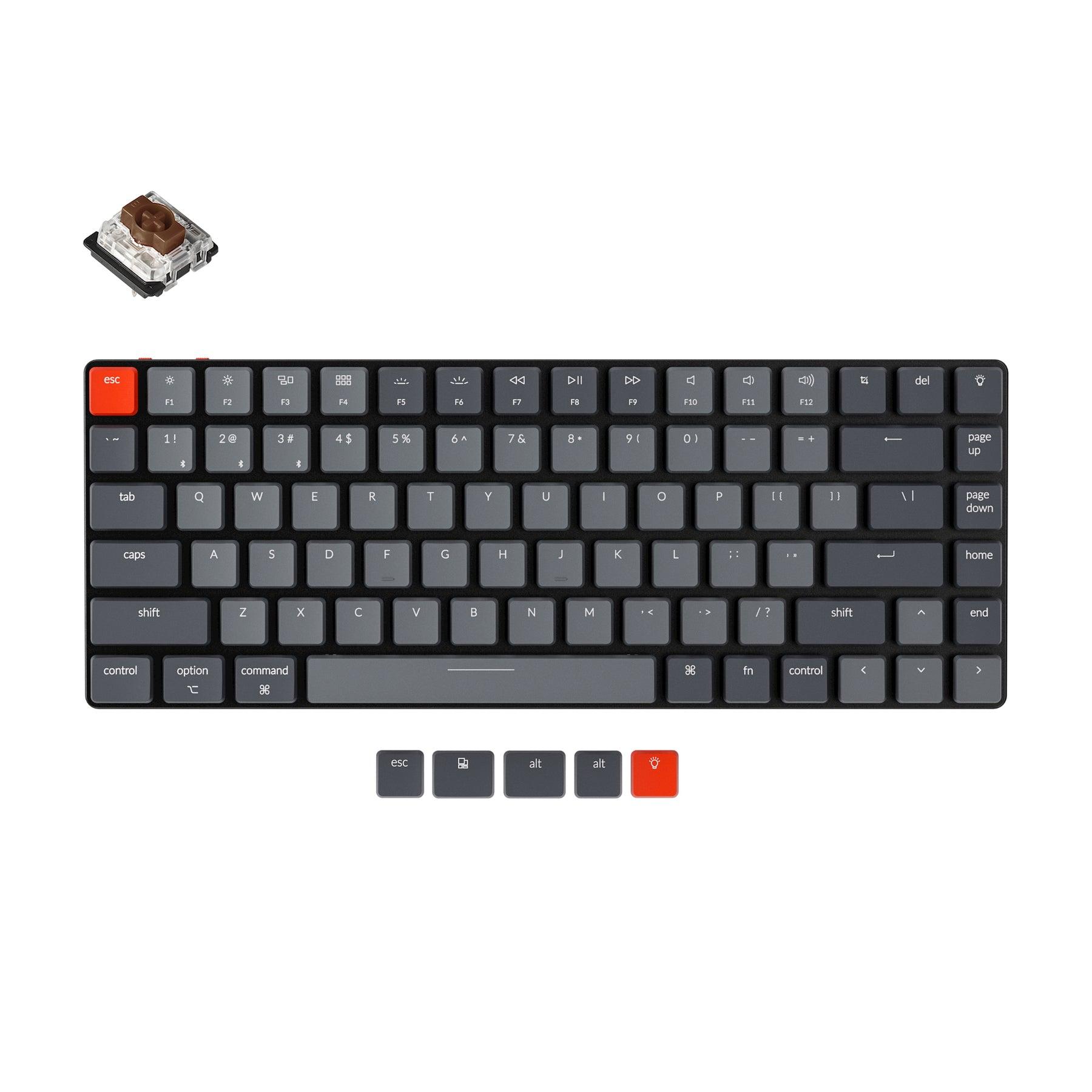 Keychron K3v2 - LED Rgb - ゲートロン スイッチ