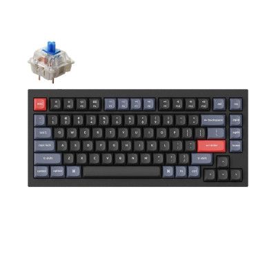 Keychron Q1v2 - フルバージョン - LED RGB - ホットスワップ - ノブなし