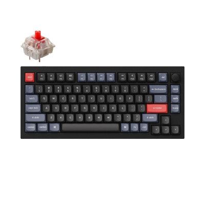 Keychron Q1v2 - フルバージョン - LED RGB - ホットスワップ - ノブなし