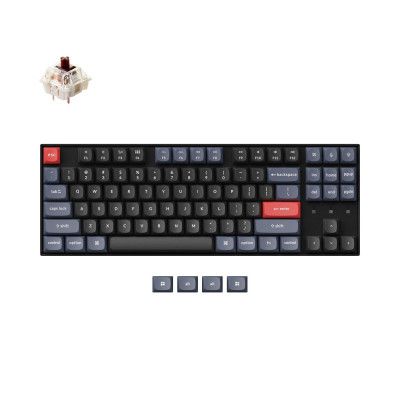 Keychron K8 Pro - フルバージョン - プラスチック - シングル LED - ホットスワップ - Gateron G Pro